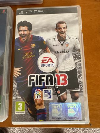 Lote 5 juegos PSP: Invizimals, FIFA 13, etc.