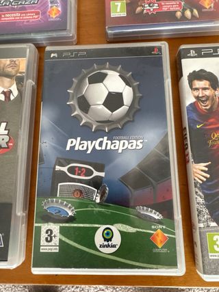 Lote 5 juegos PSP: Invizimals, FIFA 13, etc.