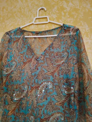 Camisola estampada talla única