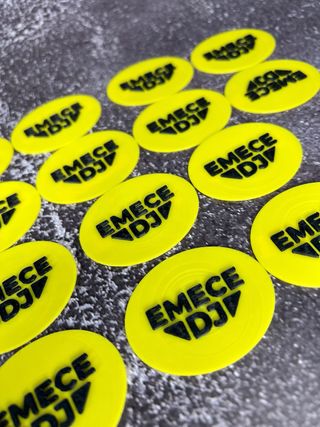 Placas identificativas con logo sencillo – Pack