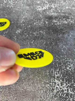 Placas identificativas con logo sencillo – Pack