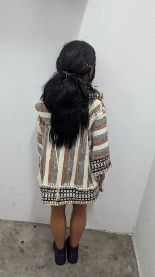 Muñeca Rosaura con vestido y chaqueta