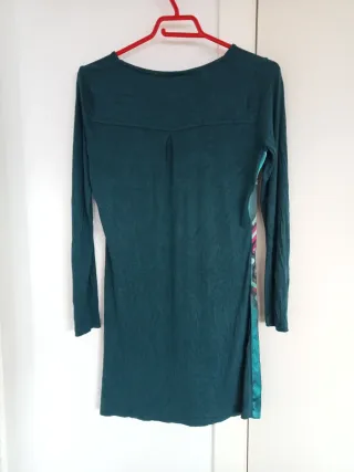 Vestido Sidecar Talla M Estampado Étnico