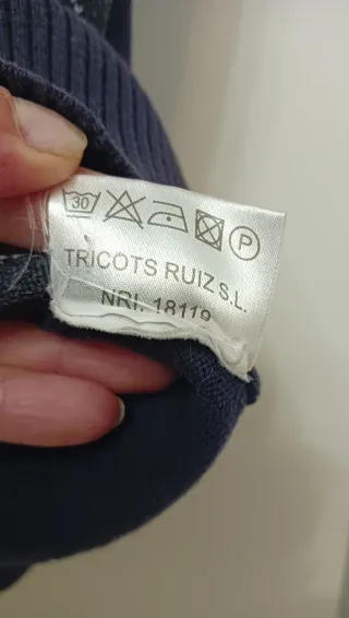 Chaleco hombre rombos T. P (ver medidas)