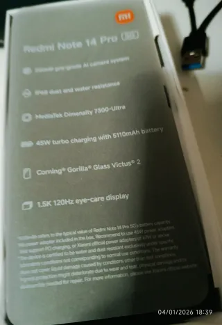 Xiaomi Redmi Note 14 Pro 5G color Coral Green