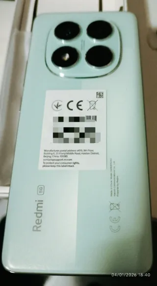 Xiaomi Redmi Note 14 Pro 5G color Coral Green