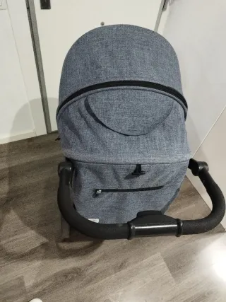 Silla paseo ValcoSnap 4 Trend Denim + Cover lluvia