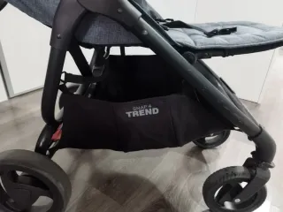 Silla paseo ValcoSnap 4 Trend Denim + Cover lluvia