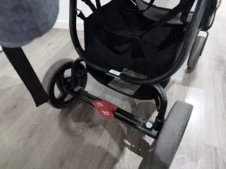 Silla paseo ValcoSnap 4 Trend Denim + Cover lluvia