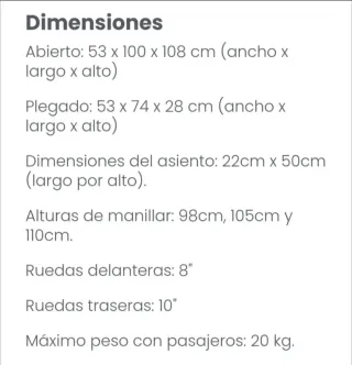 Silla paseo ValcoSnap 4 Trend Denim + Cover lluvia