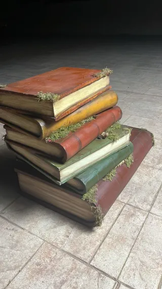 Libros gigantes decorativos para fotografía