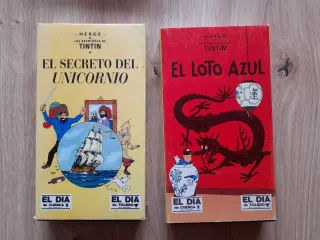 Películas VHS Tintín Colección