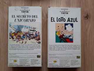 Películas VHS Tintín Colección
