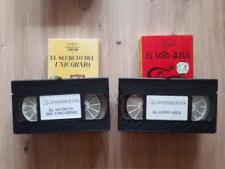 Películas VHS Tintín Colección