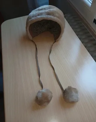 Cappello in pelo ecologico anni '70 - taglia unica