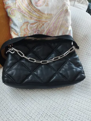 Bolso trapecio piel 100% bimba y lola