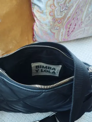 Bolso trapecio piel 100% bimba y lola