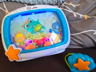 Acuario Baby Einstein con mando!