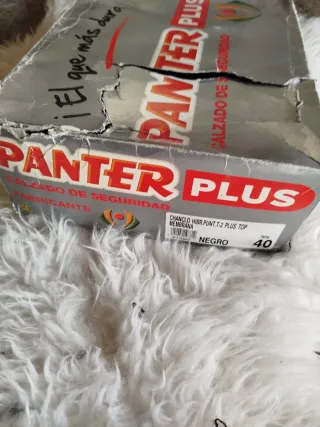 Botas de seguridad Panter Talla 40