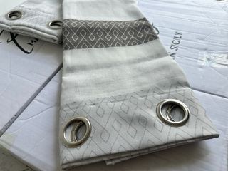 2 Tende Stefa 140x280 Semi Coprente Marrone/Grigio