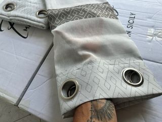 2 Tende Stefa 140x280 Semi Coprente Marrone/Grigio