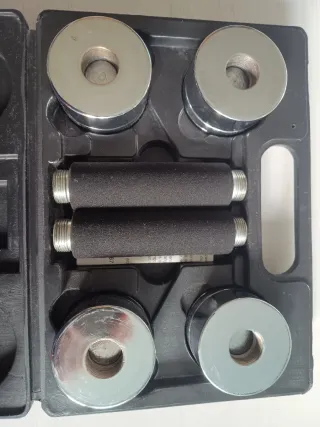 Juego de pesas cromadas SP-WS-002