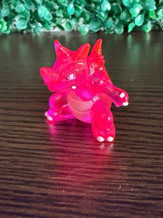 Tomy Pokemon Rhyhorn Rhydon Chiaro Rosa trasparent