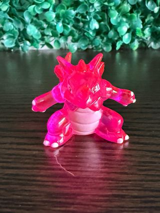 Tomy Pokemon Rhyhorn Rhydon Chiaro Rosa trasparent