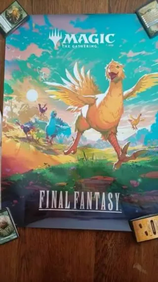 Póster Magic The Gathering Final Fantasy Chocobo