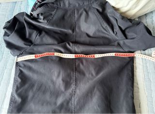 Gabardina Burberry Azul Oscuro