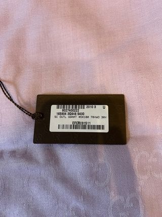 Stola Gucci Viola Nuova con Cartellino