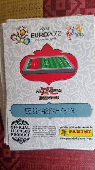 Cromos UEFA Euro 2012 Adrenalyn XL