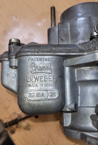 Carburador Bressel Weber 32IBA 20