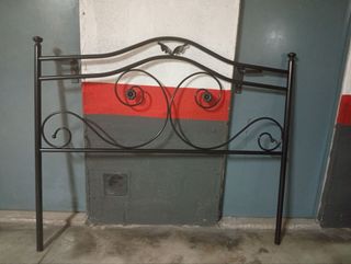 Cabecero forja negro