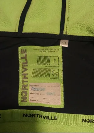 Giacca bambino blu con cappuccio