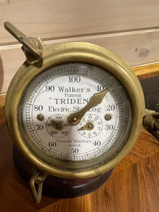 ANTIGUO MARCADOR DE MILLAS NAUTICAS INGLES