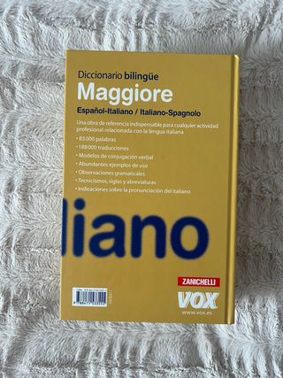 Diccionario Maggiore Español-Italiano Italiano-...
