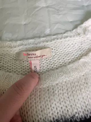 Jersey de rayas blanco y negro