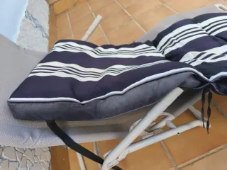 Cojín para sillón de jardín