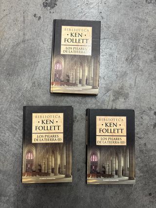 Los Pilares de la Tierra (saga de tres libros)