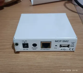 Reproductor Audio IP Blanco