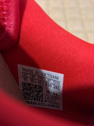 Zapatillas pádel Adizero Cybersonic 2 Nuevas T45