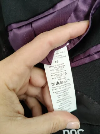 Americana DOC Negra Talla 46