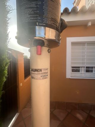 Estufa de gas para exterior