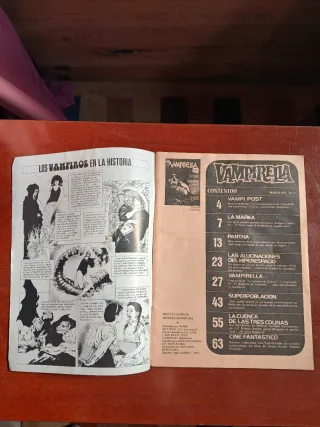 2 Cómics Vampirella y SOS