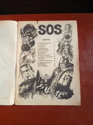 2 Cómics Vampirella y SOS