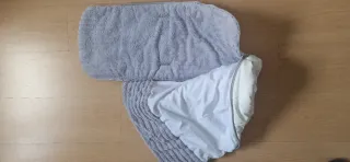 Saco capazo carrito gris