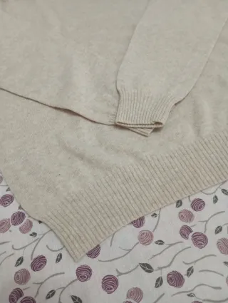 Jersey Zara Hombre Beige