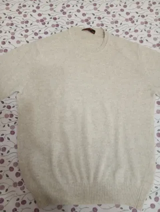 Jersey Zara Hombre Beige