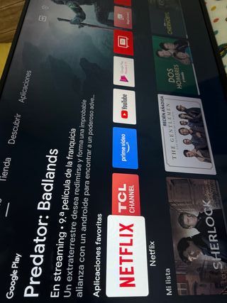 TV TCL 55 Negro Multicolor